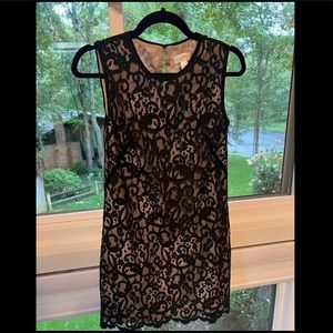 Ann Taylor LOFT Black Lace Dress